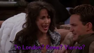 FRIENDS | Chandler tries breaks up with Janice