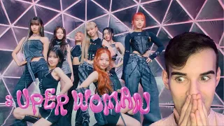 UNIS (유니스) 'SUPERWOMAN' Official M/V REACTION!