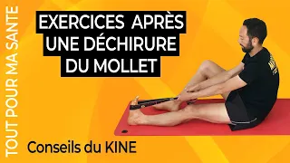 8 exercices de rééducation après une déchirure du mollet (claquage)