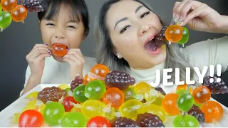 TikTok FRUIT JELLY!! Mukbang | N.E Let's Eat