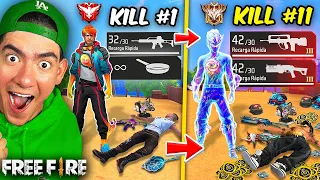 RETO: POR CADA KILL ME CAMBIO LAS ARMAS en FREE FIRE CLASIFICATORIA !! *divertido* | TheDonato