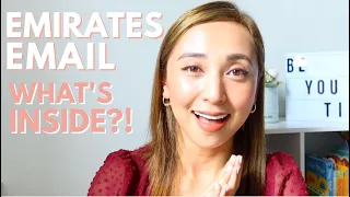 IS EMIRATES TAKING ITS EX-CABIN CREW BACK? | EMAIL FROM EMIRATES | WHAT'S INSIDE!