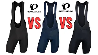 Pearl Izumi PRO vs Attack vs Expedition Bike Bib Shorts [Explained]