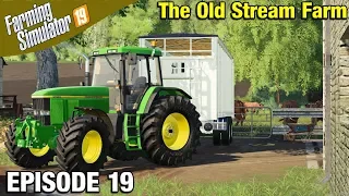 COLLECTING OUR COWS Farming Simulator 19 Timelapse - The Old Stream Farm FS19 Episode 19