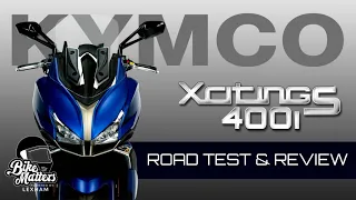 Kymco Xciting S 400i Maxi Scooter Road Test and Review!