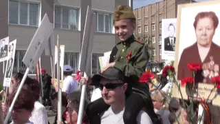 9 мая 2015. Омск. Наш Бессмертный полк