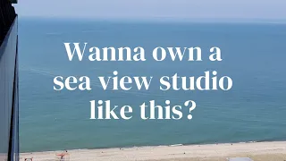 Sea view turn-key studio for sale, Orbi Twin tower Batumi, id-41