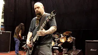 Slayer rehearsal Ghost of War