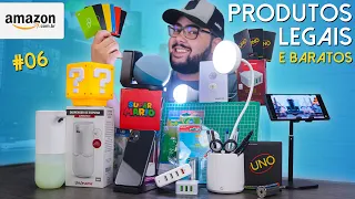 Produtos LEGAIS e BARATOS que COMPREI na AMAZON BRASIL e RECOMENDO! - #06