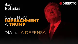 EN DIRECTO 🔴 SEGUNDO JUICIO POLÍTICO a DONALD TRUMP en EE.UU. - DÍA 4 (12/02/21) | RTVE