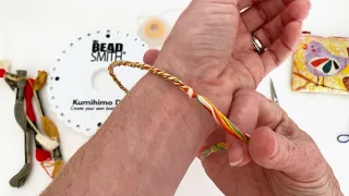 How to Make a Kumihimo Friendship Bracelet