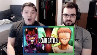 MAGNETO VS TETSUO | DEATH BATTLE REACTION!