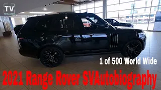 Is the 2021 Range Rover SVAutobiography Dynamic Black Addition Crazy?