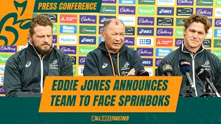 Eddie Jones, Michael Hooper & James Slipper | Press conference