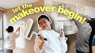 My EXTREME Apartment Makeover! Starting Renovations... | JENerationDIY