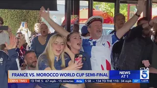 O.C. fans celebrate France's World Cup win against Morocco