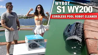 Wybot S1 WY200 - Corless Pool Robot Cleaner REVIEW - Does it work? 🏊‍♀️