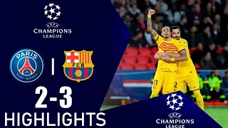PSG vs Barcelona [2-3] | All Goals & Extended Highlights | UEFA Champions League 2024