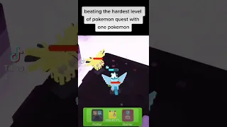 Final Level of Pokemon Quest with only one Pokemon
