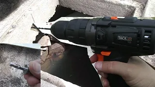 Tacklife Cement Anchor and Metal Drill - Covering UP a Bottomless PIT!