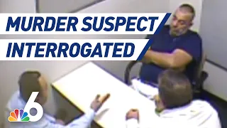 The Raw Tapes: Murder Suspect Interrogated After Wife Disappears, Believed Murdered | NBC 6