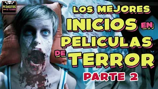 Los MEJORES INICIOS en PELICULAS de TERROR | Parte 2