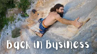 Back in Business - Rock Climbing