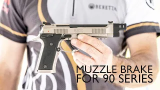 Compensator Muzzle Brake for Beretta 90 Series Pistols 92X 92FS M9 M9A3