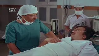 Anant Nag Admits in Government Hospital for Food | Comedy Scene | Gowri Ganesha Kannada Movie
