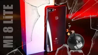 СТЕКЛЯННАЯ БОМБА! Xiaomi Mi 8 Lite - обзор