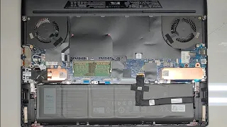 DELL Alienware M15 R6 Disassembly RAM SSD Hard Drive Upgrade Battery Cmos Bios Replacement Repair