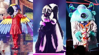 Top 10 GREATEST PERFORMANCES ON THE MASKED SINGER!!