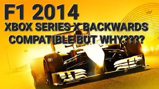 F1 2014 ON XBOX SERIES X THE WORST F1 GAME!!!!!