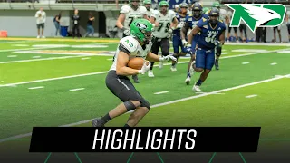 UND Football | Highlights at Northern Arizona | 9.17.22