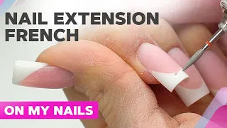 French Nail Extensions | DIY French Manicure