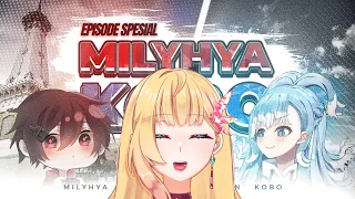 REACTION @MILYHYA KOCAK PARAH Milyhya x Kobo Kanaeru 😂 #ReHanaction【VTuber Indonesia】💖✨