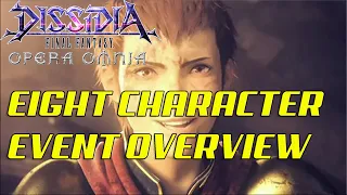 Dissidia Final Fantasy: Opera Omnia EIGHT CHARACTER EVENT OVERVIEW