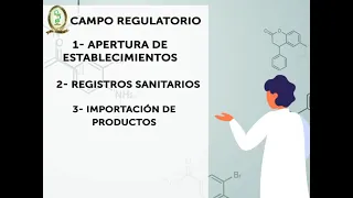 Cápsula informativa sobre ejercicio profesional de Químicos Farmacéuticos