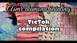 Asmr Diamond Painting TicTok Compilation Part 8
