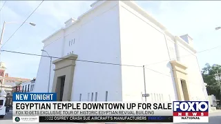 Egyptian Temple in downtown Mobile up for sale