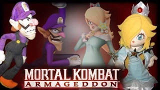 ABM: Waluigi Vs Rosalina on Mortal Kombat Armageddon! (HD 720p 60fps)