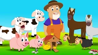 Old Macdonald Had A Farm | Nursery Rhymes For Children | Little Kids TV