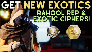 How to Get the NEW Exotics in Final Shape! | Rahool Reputation & Exotic Ciphers Info!