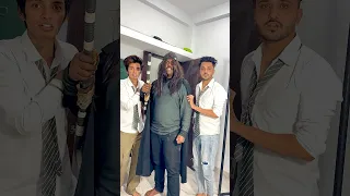 Atma ko bhagane aye baba😂 || Akshay Nagwadiya || #shorts #akshaynagwadiya #schoollife #bhoot