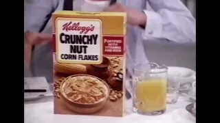 Kelloggs crunchy nut cornflakes advert 1987