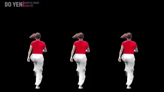 Shuffle dance (SÓNG GIÓ) 64 bước, Cùng hướng nhạc chậm dễ tập, nguồn 👉Đào Dung