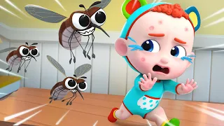 I'm so itchy | Go Away Mosquito Song | Buzz Buzz Mosquito Song + More English Kids Songs - Pandobi