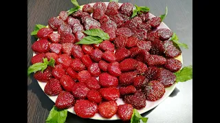 ЦУКАТЫ из клубники ОЧЕНЬ ПОДРОБНО-готовим дома!!! Сушить можно  на подоконнике, Candied strawberries