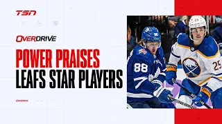 Owen Power praises Leafs stars Matthews, Marner | OverDrive Part 3 | 03-05-24