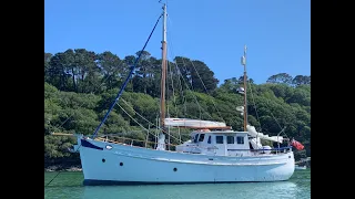 Inchcape 45 Halcyon of Eyemouth - Classic Motor Sailing Boat For Sale